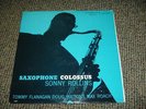 Sonny Rollins Saxophone Colossus LP Original 1957 Prestige Mono Near Mint Nice