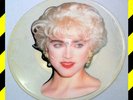 MADONNA Interview RARE UNCUT Test Pressing for Shaped Picture Disc (no promo)