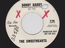 '61 West Coast Doowop SWEETHEARTS Sorry Daddy RAY STAR 778 VG+ DJ HEAR NOW