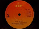 U2 First E.P. OUT OF CONTROL 1st RECORD from Ireland CBS 7951