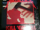 Vintage, Original Metallica Vinyl LPs, Kill 'em all, Ride the Lightning, Puppets