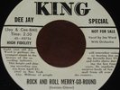 Teen Rocker JOE WARD - Freckle Face /Rock and Roll Merry Go Round EX