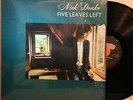 NICK DRAKE BFIVE LEAVES LEFT ORIGINAL  LP SHRINK WRAP N-M 1973 USA  RARE