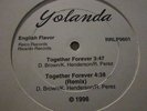 FREESTYLE/Electro Yolanda-Together Forever W/Remix - 12'' Orig- Listen