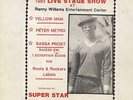 roots rockers LP:YELLOW MAN, PETER METRO & SASSAFRAS-live stage show  ?