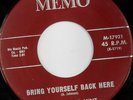 rare Soul R&B Popcorn 45 LITTLE EDDIE MINT on MEMO Listen