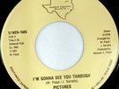 rare Modern Soul 45 PICTURES i'm gonna see you through