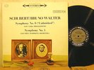 Columbia MS-6218 BRUNO WALTER 6 Eye SCHUBERT SYMPHONIES #5 & 8 VG++ TO NM
