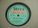 JUDY GARLAND Over The Rainbow FEMALE VOCALS Rare GREEN LABEL DECCA 78 PROMO Hear