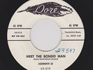 '59 Offbeat West Coast R&R JOHNNY-O Meet the Bongo Man DORE 519 M- DJ HEAR NOW