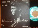JOHNNY HALLYDAY  45T JUKE BOX ENCART ORIGINAL++VOIR++
