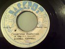 CORNELL CAMPBELL -CONSCIOUS RASTAMAN ROOTS REGGAE on JACKPOT LABEL 45