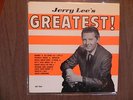Jerry Lee Lewis Jerry Lee's Greatest VG++/NM- Sun Records LP 1265 rockabilly