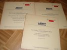 BACH Pianosuites RALPH KIRKPATRICK DGG Archiv 3 LPs Stereo