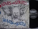 Stars and Stripes Shaved For Battle 1989 Hardcore Punk Rare Patriot Orig Nice