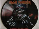 IRON MAIDEN PICTURE LP * A Real Dead One * BRAZIL
