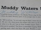 MUDDY WATERS AUTOGRAPHED CHESS LP SINGS BIG BILL BROONZY SIGNED 1963 IN ZURICH