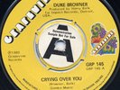 Duke Browner ? Crying Over You ? Grapevine 145 PROMO