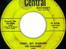 The Charmers R&B Holy Grail Doo Wop 45 Tony My Darling on Central Label HEAR IT