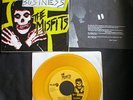 Misfits horror business yellow vinyl PL1009 haunted house insert 1979 Danzig NR