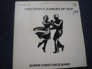 UNIVERSITY DANCES 1978   ? QUEEN CONSTANCE BAND DISCO LP