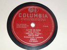 EDITH PIAF LA VIE EN ROSE 78 RPM
