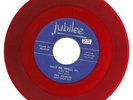 1953 JUBILEE RED VINYL #45-5108 THE ORIOLES TEARDROPS ON MY PILLOW/THRILL ME