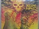 Nuclear Assault - Survive RARE Fully Autographed Signed UK Pressing Vinyl LP