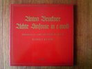 EL 16607 Bruckner 8 Symphony Tonhalle Zurich Rudolf Kempe Swiss ExLibris 1973 NM