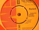 MUSTARD 'GOOD TIME COMIN' RARE UK HARD FUZZ GLAM PSYCH ROCK 1974 EMI 45