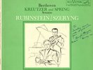Beethoven: Kreutzer & Spring  (RCA-LSC 2377, SD w/Szeryng/Rubinstein-autographed