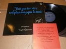 greek VANGELIS PAPATHANASSIOU original lp FAIS QUE TON REVE unique cover insert