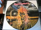 RARE LP VINYL RECORD PICTURE DISC-IRON MAIDEN-SELF TITLED