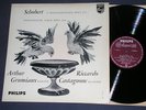 SCHUBERT violin sonatas op137 GRUMIAUX CASTAGNONE philips mint-lp