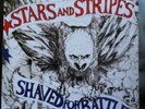 Stars And Stripes Shaved For Battle Skinhead ISD Oi Punk Slapshot