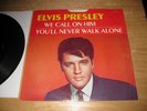 AWESOME religious Elvis Presley 45 & PS PKG. 