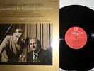 Ludwig Hoelscher Beethoven Cello  Sonatas MPS 3LP NM