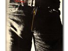 ROLLING STONES STICKY FINGERS RARE CZECH LP ON ORANGE CREAM VINYL NEAR MINT