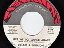 DILLARD & JOHNSON Here We Go Loving Again RARE MODERN SOUL 45 * Listen Moses D.