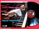 LOUIS ARMSTRONG MEETS OSCAR PETERSON LP SUPERB UK 1ST 1959 HMV VERVE RARE JAZZ