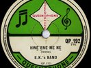 AFRICAN (E-) Ghana Swing, Samba - E.K.'s Band (Guitars) Vocal Jive, Queenophone