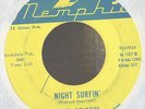 Surf Instro-Rebel Rousers-Night Surfin' / Thunder-Memphis 107-VG to VG+
