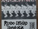 V/A RUIDO UNIDAD IDEOLOGIA : 4 x MEXICAN HC BOMBERS  KBD MASSACRE 69