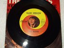 BEATLES YELLOW SUBMARINE VARIATION YELLOW RIM PRINT 45 RECORD WITH SLEEVE.