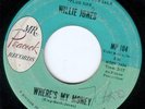 RARE NORTHERN SOUL 45 WILLIE JONES WHERE'S MY MONEY MR. PEACOCK 104