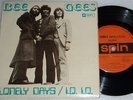 BEE GEES Lonely Days Oz EP SPIN Picture Sleeve AUSTRALIA rare 45 Barry Gibb