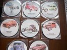 Cruisin' 10x pic disc set complete Drifters Everly Bros etc Ford Pop 