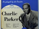 Charlie Parker Savoy MG 9001
