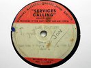 ORBS ENSA RADIO SHOW DISC c.1944 MORETON and KAYE, DENNY DENNIS VERY RARE L K