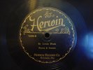 RARE FERERA AND PAALUHI ST. LOUIS BLUES HERWIN 75508 JAZZ 78 RPM